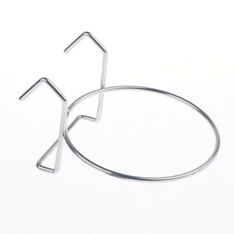 2 Pcs Stainless Steel Food Water Cup Feeder Feeding Dish For Parrot Bird Macaw