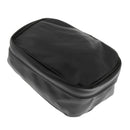 2 Pieces Black Motorcycle Rear Back Seat Waterproof Luggage Carrying Bag Tool