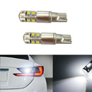 2pcs T10 50W Headlights High Power Bulb Fog Light Aluminum Fog Light White