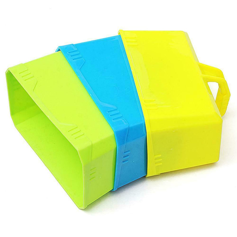 Outdoor Winter Kids Snow Sand Mold Plastic Castle Brick Maker Random Color