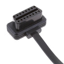 16 Pin M to F With Switch OBD2 Cord Extension Cable Adapter Connector w/ Switch