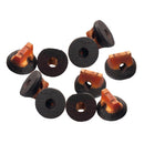 10pcs Chinese Erhu Pinus Tabulaeformis Old Redwood Bridge Replacement Parts