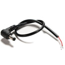 2X DC 5.5 x 2.1mm Power Plug Connector Male Right Angle Jack Cord Cable Wire  Nw