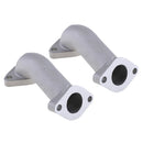 2pcs 22mm Carburetor Intake Manifold Throat 125cc  Quad Dirt Bike ATV