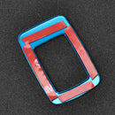 Car Door Window Switch Panel Cover Trim fit for BMW 3 Series F30 320 328-Blue Hf