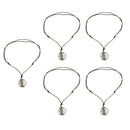 5Pcs Fashion Archangel Sigil Seal Solomon  Pendant Charm Necklace