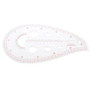 Sleeve Curve Ruler Drawing Template Sewing Tool for Tailor Dressmaking
