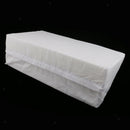 Foam Orthopedic Acid Reflux Bed Wedge Pillow Back Leg Elevation Cushion WHT