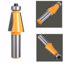 15 Deg Chamfer & Bevel Edging Router Bit With Top Bearing - 1/2" Shank