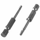 10pcs Metal Magnetic 4mmx50mm T10 Torx Screwdriver Bits