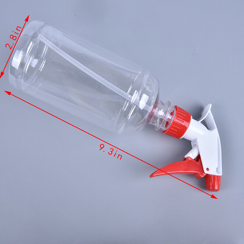 1X Empty Spray Bottle Hairdressing Water Fine Mist Container Hair Salon 500m Kw