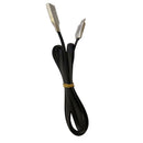 Zinc Alloy Fast Charge Type C USB-C Sync Charger Charging Cable Lead  black