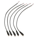 5X DC Connector Cable Power Adapter Plug Female 2.1x5.5mm for CCTV Camera Pip.ES