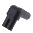 IEC320-C8 A C7 Angle Up-Down AC Power Adapter Male-Female Extension