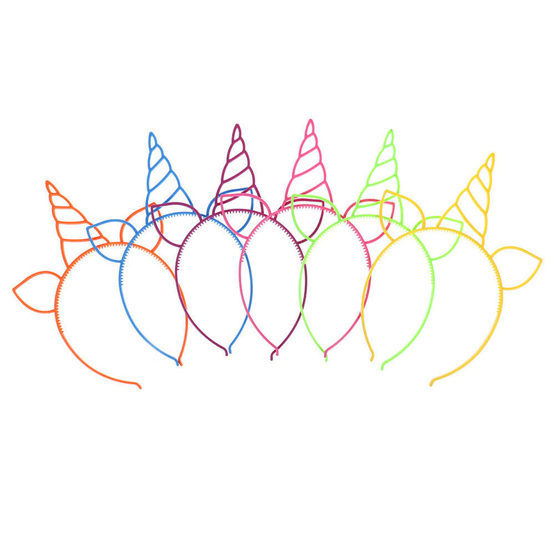 6pcs Girls animal  Hairbands Lovely Hair Hoop Princess Plastic animal Headban Gw