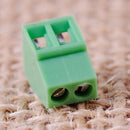 50pcs 2 Pin 2 Pole 2.54mm 0.1" Straight Pitch PCB Screw Terminal Block Connector