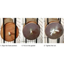 3Pcs/Set Hamster Wooden Set Climbing Frame Platform Food Bowl Molars Suppli