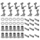 12 Pieces Guitar String Tuning Peg Tuner Machine Heads Knobs for Acoustic G