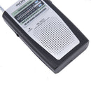 Small Pocket AM FM Radio Speaker Telescopic Antenna 3.5mm Earphone JacRCES