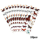 10pcs Cartoon Kids Toys Bubble Dinosaur Stickers School Reward Foam Stickers