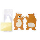 10pcs Cute Animal Candy Bag Greeting Card Biscuit Gift Bag Baby Shower Birt