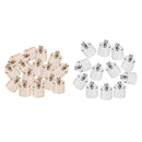 200 Pcs End Bead Caps For Tassel Leather Rope Cord Jewelry Necklace Findings