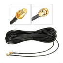 1PC 20m WiFi router antenna extension cable cord RG174 RP-SMA male to female Gw