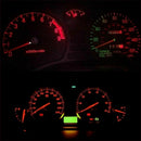 10 T5 B8.5D 5050 1SMD Car LED Dashboard Dash Gauge Instrument Light Red Part