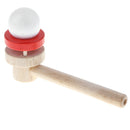 Classic Wooden Game Floating Ball Blow Pipe & Balls Blowing Educational Toys