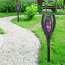 33LED Solar Torch Light Landscape Lawn Lamp Decor for Outdoor Lighting (B)