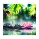 5D DIY Full Drill Diamond Painting Bamboo Stone Cross Stitch Kit (L1741)