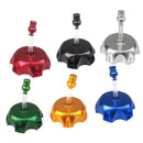 Aluminum Alloy Gas Fuel Petrol Tank Cap + Breather for Dirt Bike Black Motors