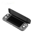 Gray Anti-slip PC Protective Skin Cover PU Hard Shell for Nintendo Switch Lite