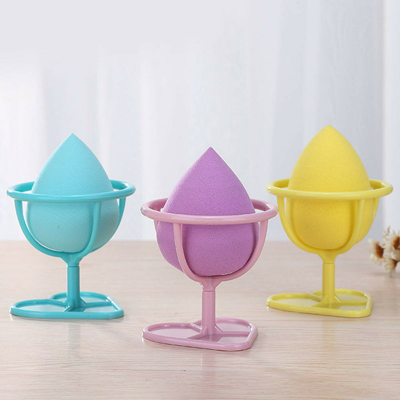 Beauty Makeup Blender Powder Puff Storage Rack Egg Sponge Drying Stand Holder