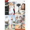 Extendable Selfie Stick Bluetooth Shutter Desktop Floor Tripod Call Phone Stand