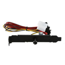 3 Channels PC Cooler Cooling Fan Speed Controller for CPU Case HDD VGA Fan