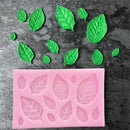 Leaf Shaped Silicone Mold Leaves Cake Decor Fondant Cookies Moulds Baking ToolOZ