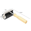 Hard Rubber Roller Wooden Handle Printing Ink Brayer Artists Art Tool (M) A