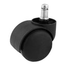 Spare Part 2" Twin Wheel Rotate Caster Roller for Office Chair I8B7