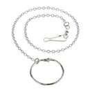 2 Pcs Parrot Foot Chain Stainless Steel Birds Anklet Ring for Pigeon Dove Chicks