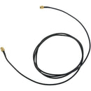 CO-174SMAX200-005 Black RG174 SMA Coaxial Cable, 50 Ohm, SMA Male to SMA Ma R1P1