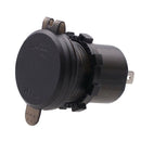 4.2A Dual USB Car Charger with Digital Voltmeter Blue LED Light 12-24V for Car