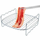 Air fryer Rack Fits all 3.7QT 5.8QT Multi-purpose Double Layer Rack with Sk
