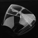 4Pcs Clear Safety Face Shield Goggles Transparent Splash-proof Windproof