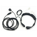 Throat Mic Earpiece for Yaesu Vertex Radio VX-6E VX-6R VX-7E VX-127 VX-170