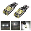 2 x T15 W16W 45 SMD 4014 Error Free LED Car Reverse Back 6000K White Light B %o