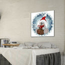 Full Drill Diamond Painting Xmas Animal Embroidery Rhinestone Art (JH067)