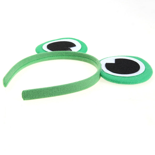 10pcs Cartoon Animals Headband Eye Fancy Dress Costume Animal Decor Green