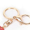 1PC Hot Key Chain Lipstick Keyring Purse Bag Crystal Charm Pendant Necklace Gi_