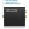 Digital to Analog DAC SPDIF to RCA Toslink to 3.5mm Adapter Box for DVD PS4